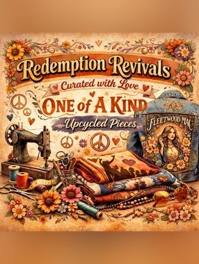 Redemption Revivals Curated & Handcrafted One Of A Kind Upcycled Pieces